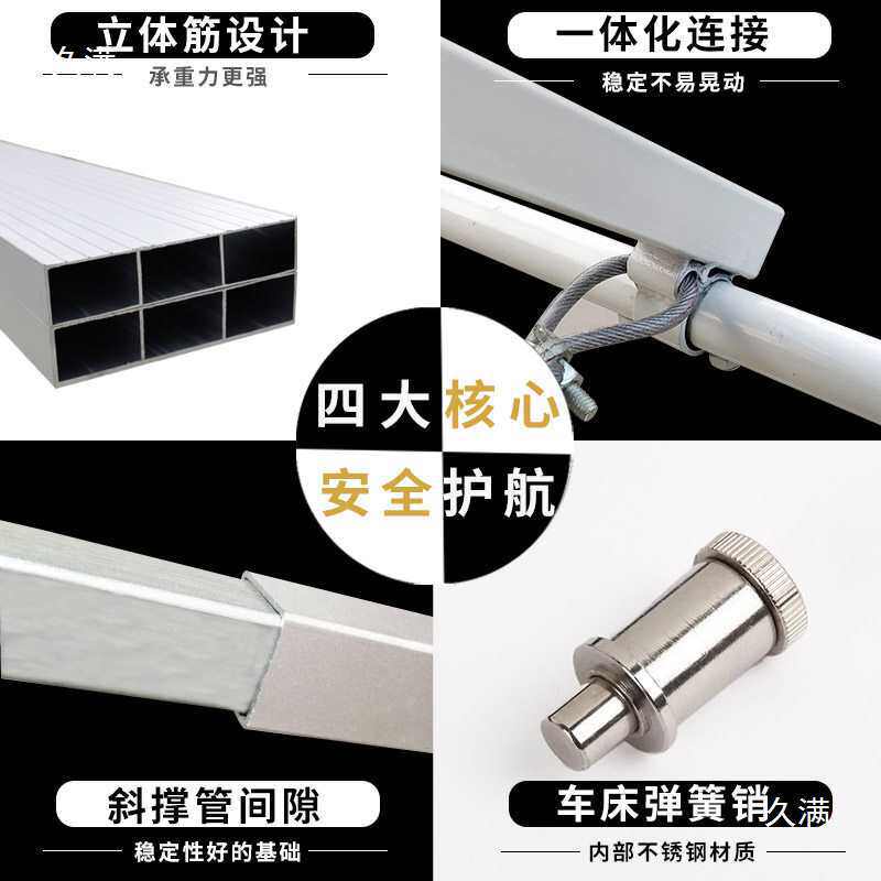 承重梯铝合金加厚升降折叠马凳伸缩便携装修脚手架刮腻子凳子