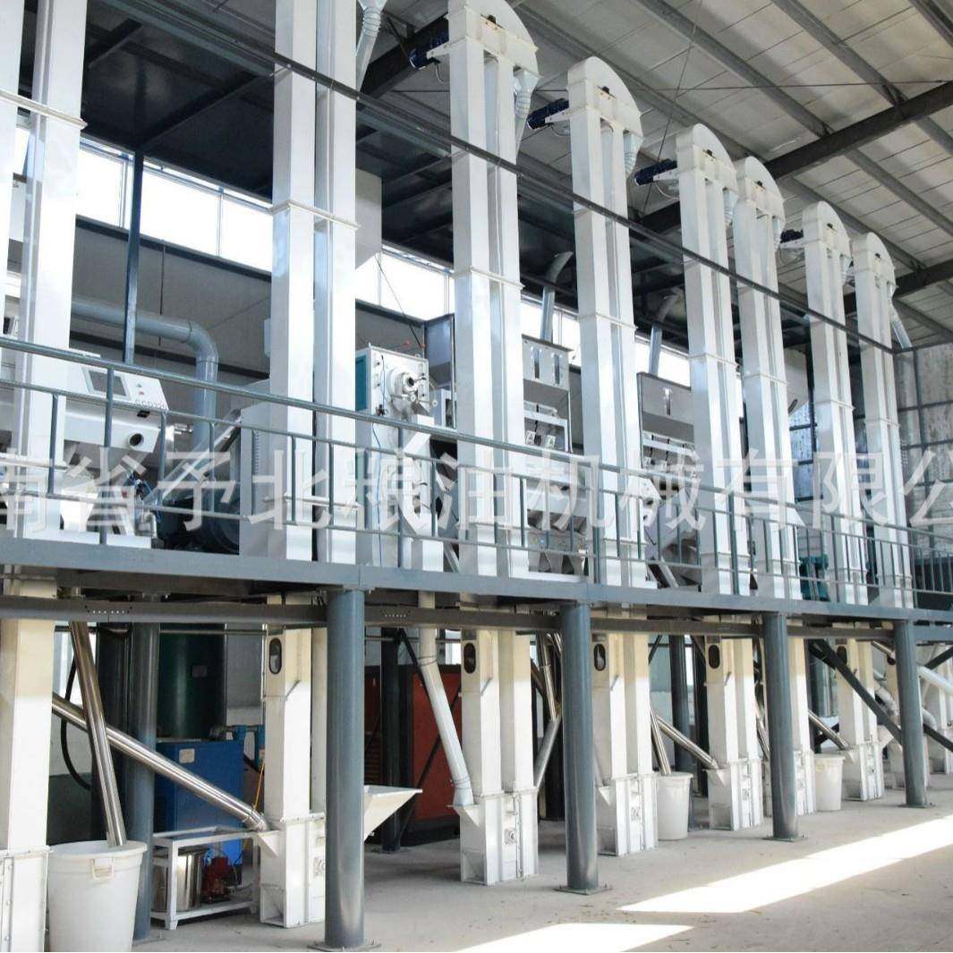 全自动大型大米生产加工厂打米机成套设备价格剥谷械机碾米机