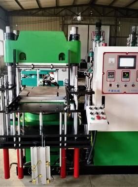 景县忠强橡塑设备平板硫化机600X6003RT250T全自动平板硫化机