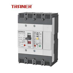 三相漏保开关 漏电延时保护器TREF2 可调0.3s 125壳架 100A