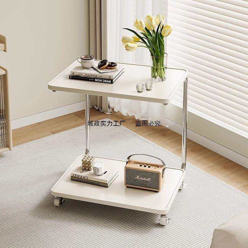 移动沙发边几茶几带轮家用宿舍卧室床头置物架客厅网红铁艺小桌子,电子元器件市场,其它元器件,淘宝优惠券,粉丝福利购,淘宝优惠卷