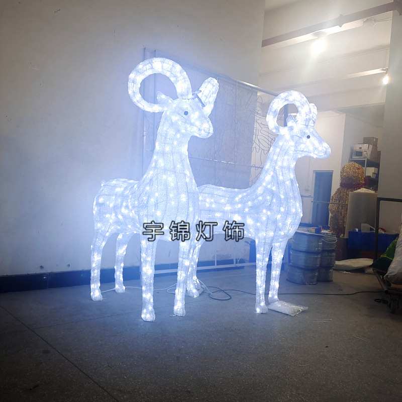 源头厂家制作 LED狗羊造型灯 3D仿真昆虫动物造型卡通恐龙造型灯