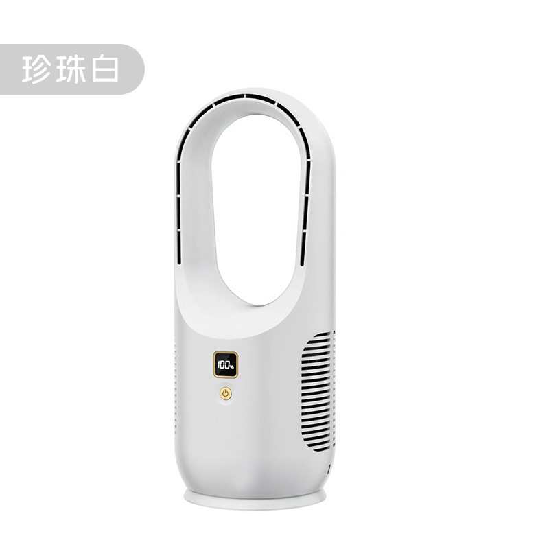 无叶风扇充电桌面 迷你便携式USB露营电风扇厂家直流电机无线