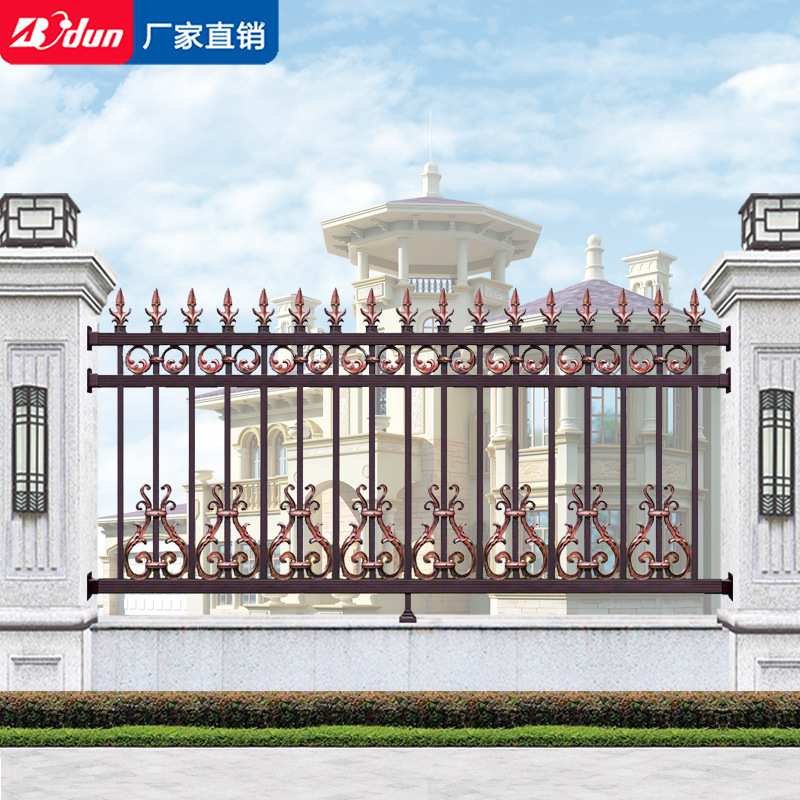 博盾铝艺锌钢护栏铁艺别墅围墙栅栏庭院围栏户外铝合金阳台栏杆