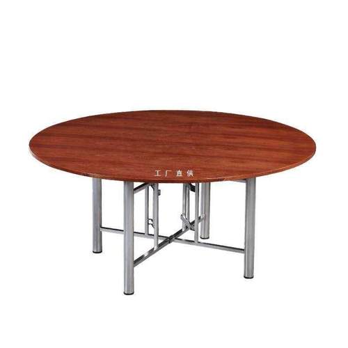 木质大圆桌面15人橡家用圆桌5KR_16面加转酒店店饭餐厅餐桌