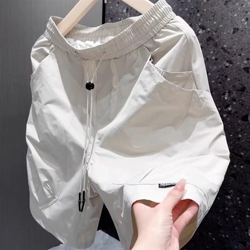 夏季男生短裤外穿宽松休闲五分裤百搭潮牌薄款工装沙滩裤男裤衩子,男装,短裤,淘宝优惠券,粉丝福利购,淘宝优惠卷