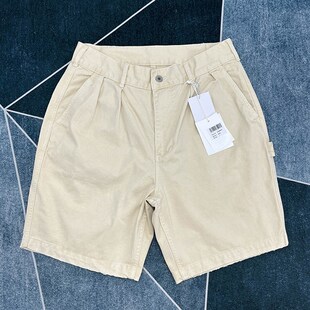 磨破坏中裤 高端纯棉短裤 五分工装 休闲夏季 卡其迷彩潮流 男宽松美式
