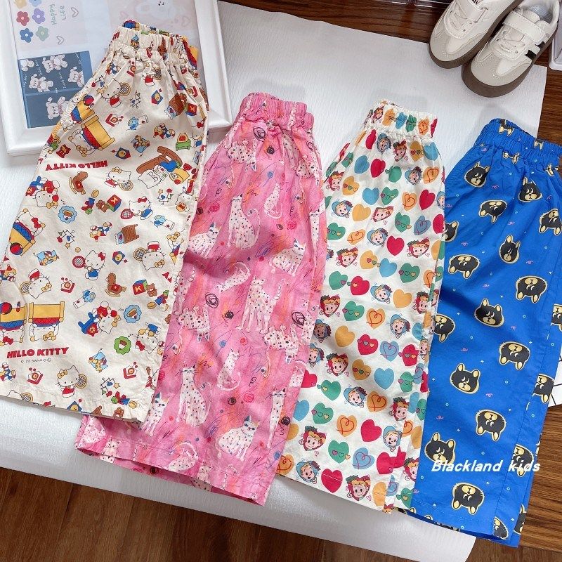 90-150码棉布防蚊裤 夏款童装男女童儿童宝宝9分阔腿裤空调长裤子,童装/婴儿装/亲子装,裤子,淘宝优惠券,粉丝福利购,淘宝优惠卷