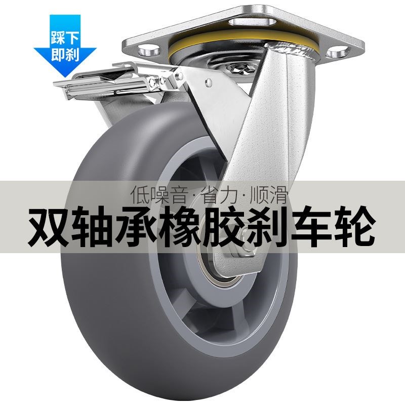 加固折叠平板车方管小拉车迅驰静音拖车手推车四轮轻便搬运车