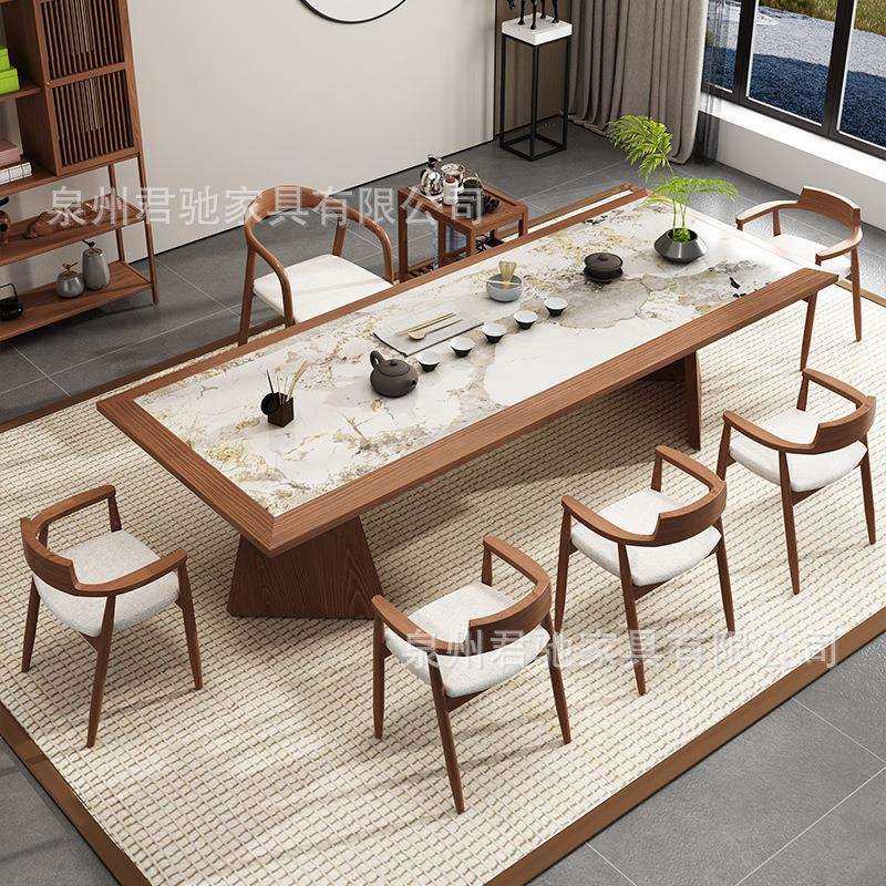 现代实木岩板大板原木茶桌椅组合家用客厅茶台办公室接待会客茶台,鲜花速递/花卉仿真/绿植园艺,割草机/草坪机,淘宝优惠券,粉丝福利购,淘宝优惠卷