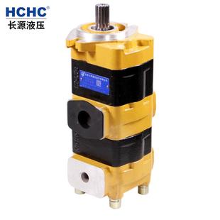 CBKL G双联泵合肥长源液压 双联齿轮油泵 HCHC长源液压齿轮油泵