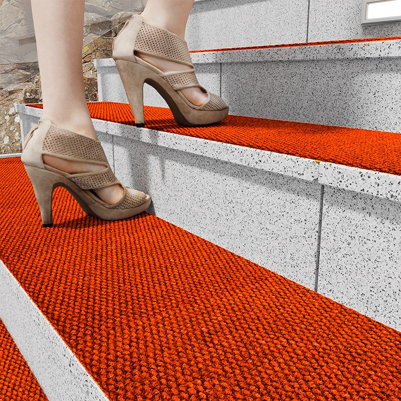 户外楼梯室外f台阶防滑垫吸水耐脏踏步定制地垫商用门口脚踏地毯