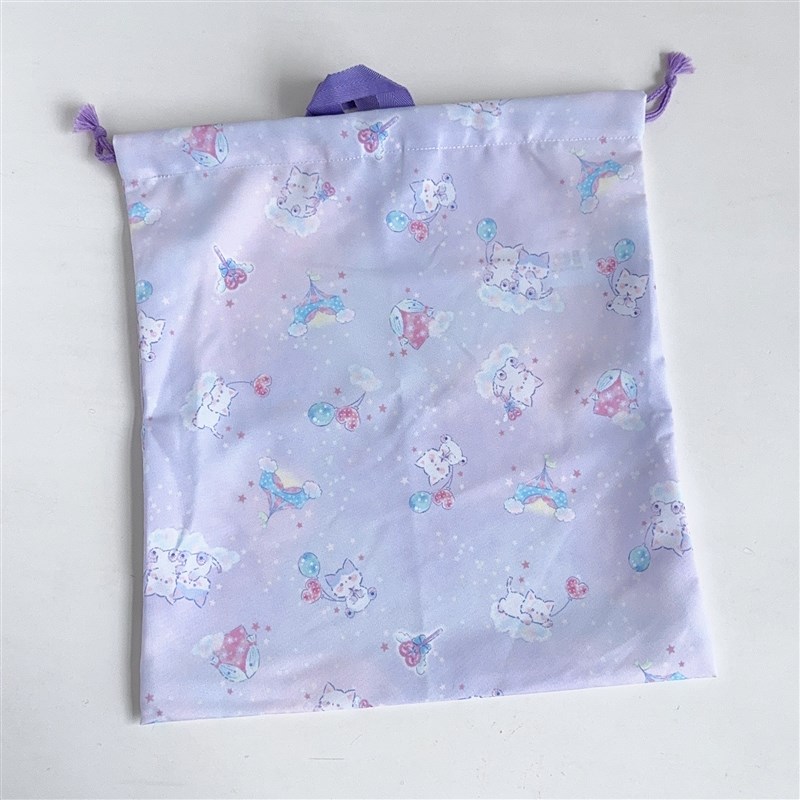 2件包邮 出口日单大号旅行收纳袋 可手拎轻便补习包束Y口袋 抽绳