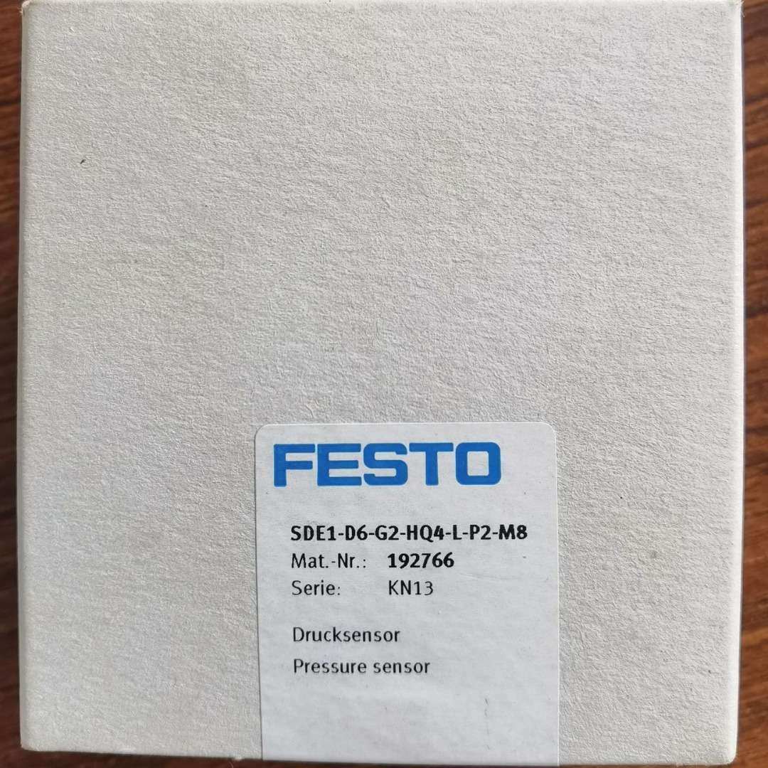 费斯托 FESTO SDE1-D6-G2-HQ4-L-P2-M8 192766 压力传感器
