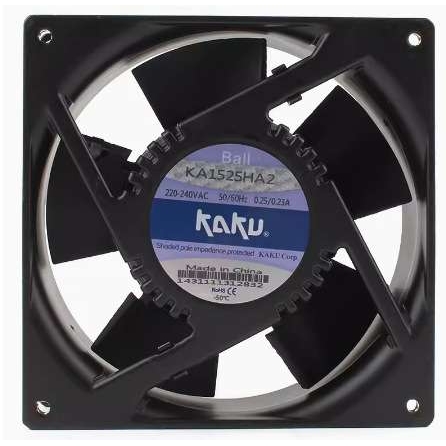 原装KAKU卡固KA1525HA2 AC220V轴流风机15050控制柜散热风扇