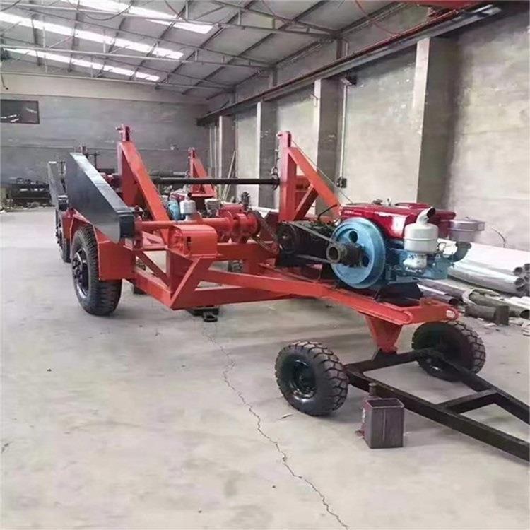 聚仁电缆拖车电缆拖车工程机械线盘运输拖车机器设备