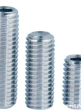 厂家直销DIN916 内六角凹端紧定螺钉 螺纹M2.5 不锈钢304(A2)