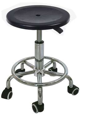 升降PP塑料小圆凳接待凳吧台凳酒吧凳工作凳工厂椅车间实验室凳子