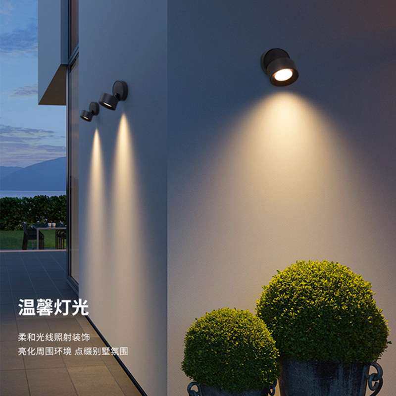 户外防水壁灯墙灯室外阳台灯别墅花园庭院围墙灯店铺大门招牌射灯