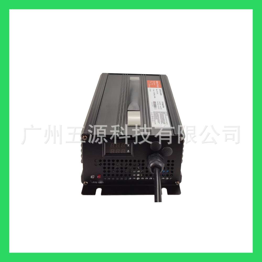1200W 29.4V 40A道路清洁车充电器.带PFC校正，静音风冷/金属外壳