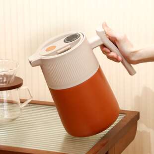 316不锈钢保温瓶办公便携咖啡壶家用温显保温壶 Insulated Bottle