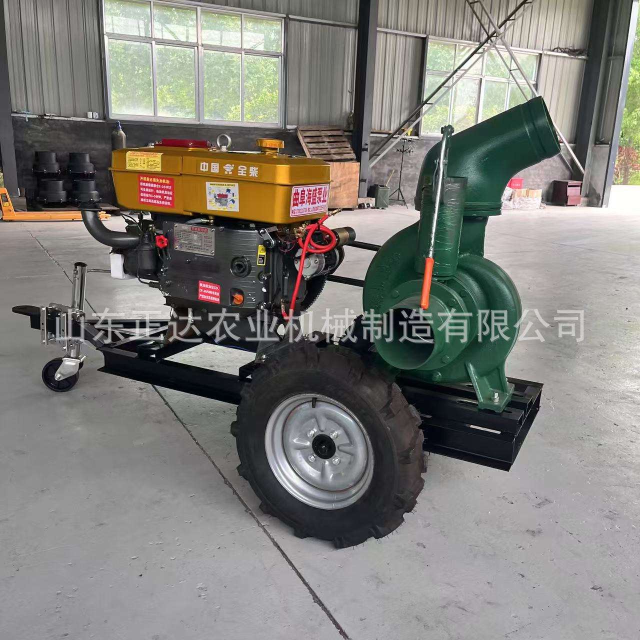柴油移动式6寸离心泵 防汛排涝 工程排水 多种动力选择