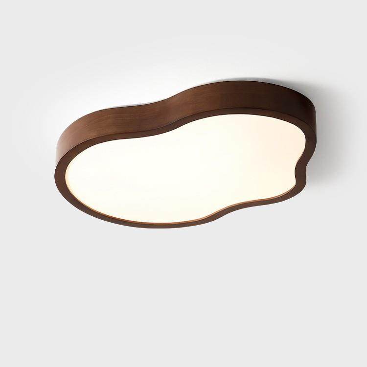卧室房间吸顶灯中式复古胡桃木全光谱护眼led个性创意云朵,电子元器件市场,其它元器件,淘宝优惠券,粉丝福利购,淘宝优惠卷