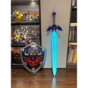 塞尔达传说王国之泪大师之剑林克cos现货可发光道具漫展工艺品