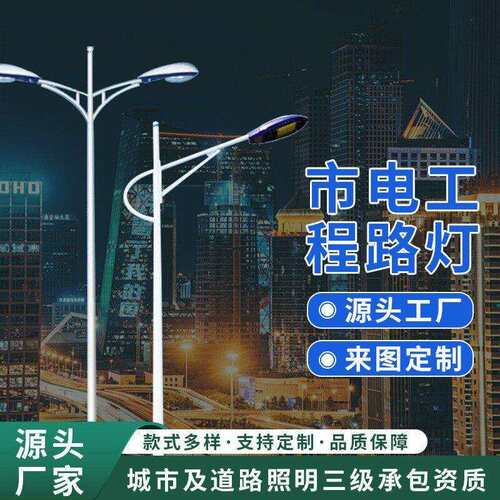 室外照明灯具款优价美 led路灯道路灯生产厂家道路灯路灯杆