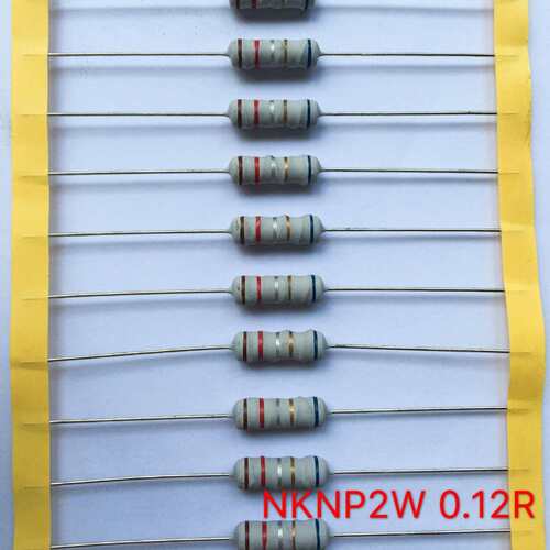 无感绕线电阻NKNP   2W  0R1  渡锡铜线