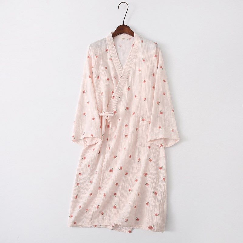 日式和服睡袍女士春夏季纯棉纱布睡裙浴袍春秋睡衣绉纱棉麻浴衣,女士内衣/男士内衣/家居服,睡袍/浴袍,淘宝优惠券,粉丝福利购,淘宝优惠卷