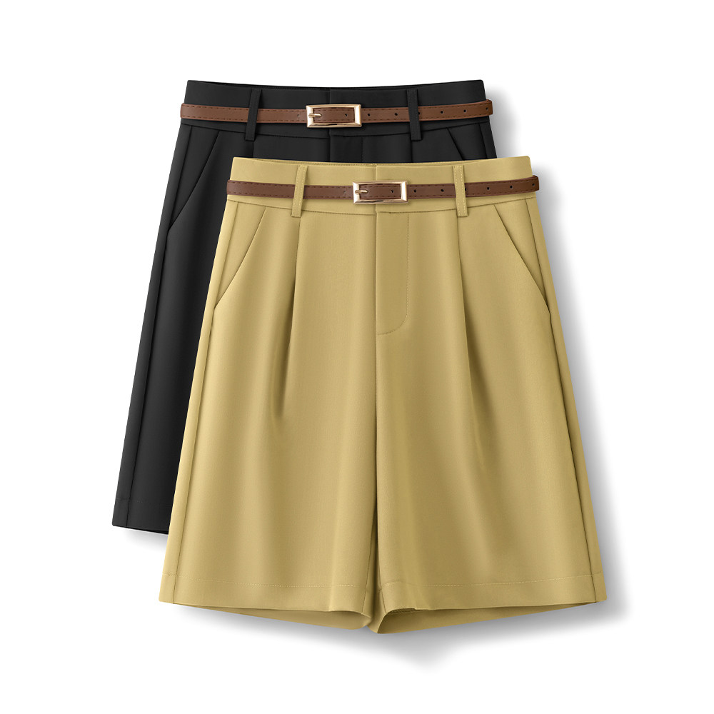 五分裤短裤女夏季薄款2024新高腰大码显瘦宽松阔腿裤四分直筒西裤,女装/女士精品,大码裤装,淘宝优惠券,粉丝福利购,淘宝优惠卷