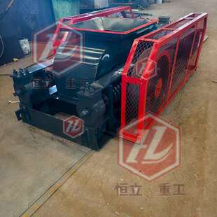 齿辊式破碎机双辊挤压式破碎软料硬料破碎制砂双电机对辊制砂机