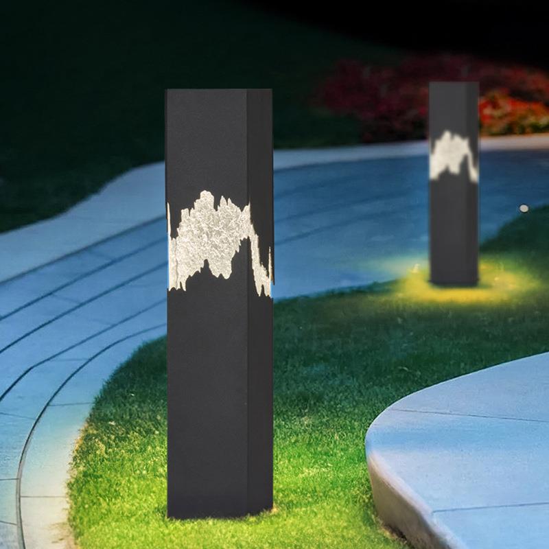 草坪灯户外庭院灯柱头地灯防水景观灯别墅花园灯现代简约室外灯