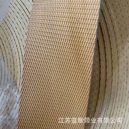 工厂直供现货糙面带 罗拉辊筒皮31775布纹皮糙面带纺机配件摩擦带