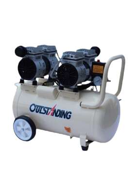 奥突斯基本款JBK-550X2-50L无油静音铝空压机气泵 16151号 52KG