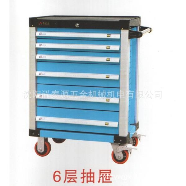 泓泰源金豪达合金7层工具车 工具柜 零件车 JS-08