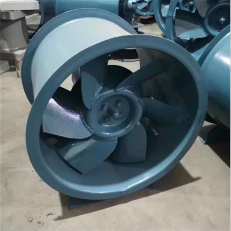 直筒型斜流风机GXF-II-6.5C 15KW低噪声管道加压斜流通风换气机