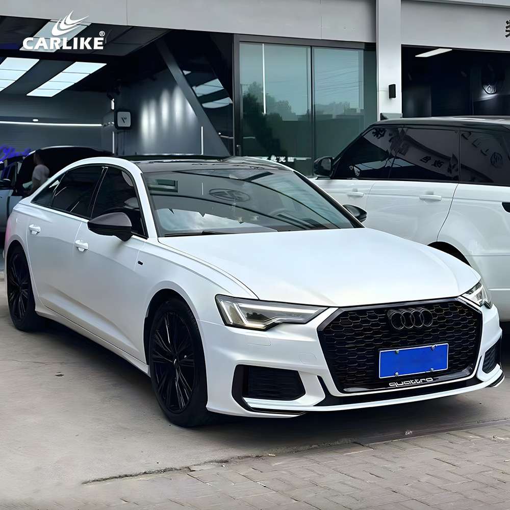 卡莱克幻彩珠光改色膜哑面曙光白变色龙白变金车身贴纸白变蓝贴膜
