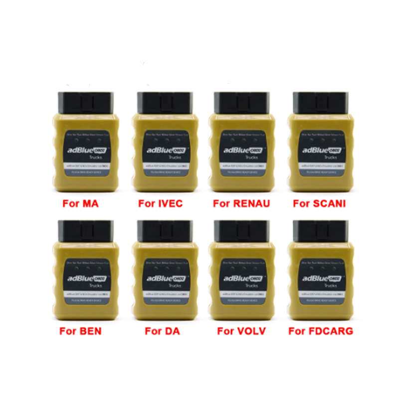 Adblue OBD2 Emulator EURO  8种车型