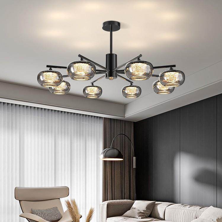 君御梵星客厅吊灯现代简约轻奢风感大厅主灯意式极简中山灯具