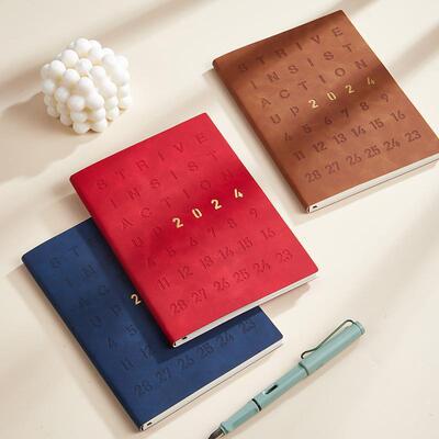 weekly monthly planner 2024-2025月计划本 A5 schedule book