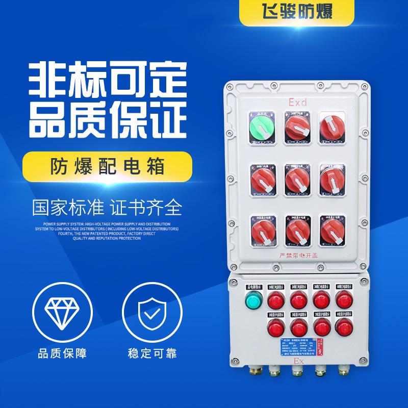 罗茨泵控制箱 水环泵防爆控制箱生产厂家 排污泵控制箱按钮配电箱