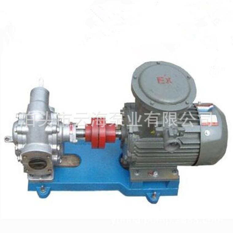 供应 不锈钢齿轮泵 NYP高粘度泵 沥青保温泵