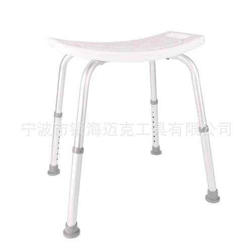供应铝合金洗澡凳冲凉椅 带靠背铝合金洗澡椅 沐浴凳老人冲凉椅