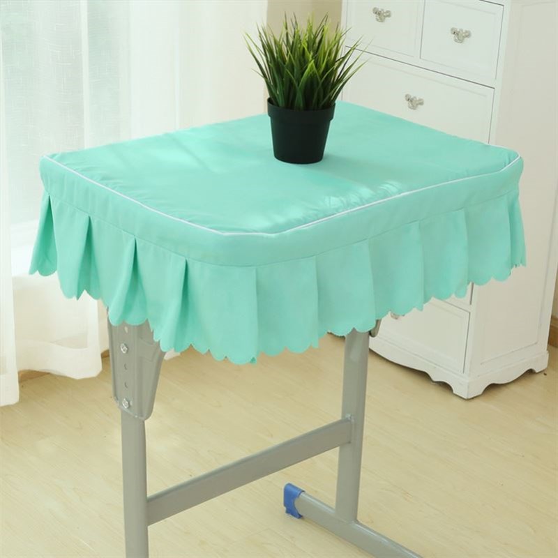 小学生桌布桌罩课桌套4060学校课桌G布蓝色防水书桌定制logo桌