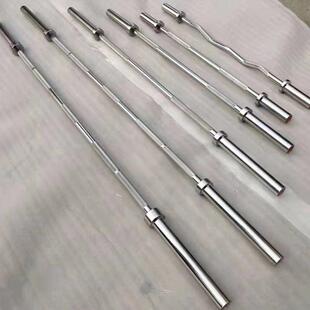 商用健身器材杠铃片举重杠铃杆哑铃杆奥杆杆子卧推硬拉杆杠铃杆