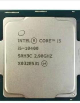 I5 10400散片CPU电脑处理器6核12线程支持主板H410/B460适用10代