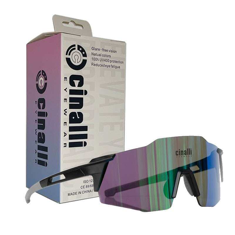 Cinalli 自行车骑行眼镜 PC透明变色镜片运动跑步近视偏光太阳镜