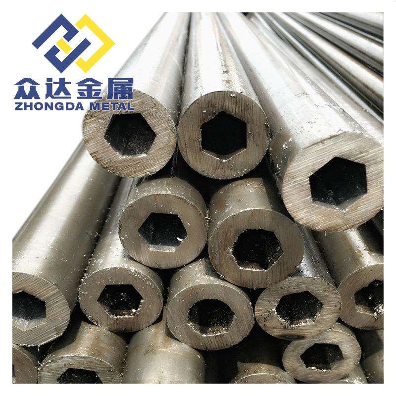 20号/45号大口径厚壁外圆内六方管对边32mm41mm 外圆内六角钢管